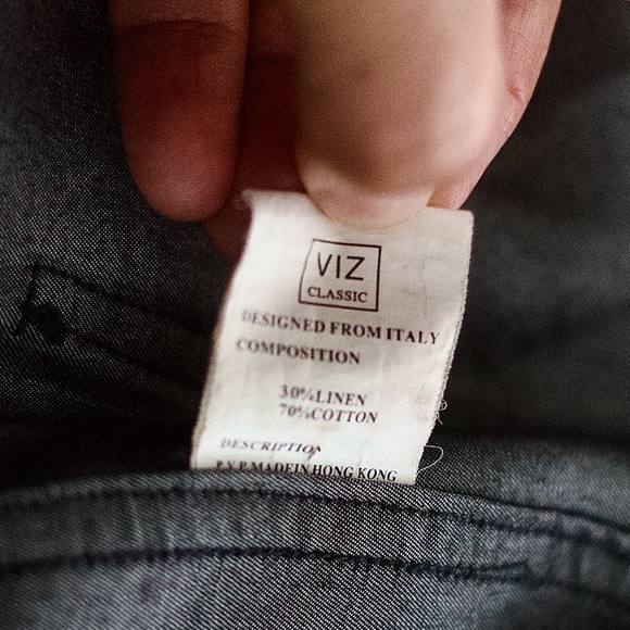 Viz Classic Men's Mandarin Collar Frog Button Front Shirt/Light Jacket - Picture 10 of 11